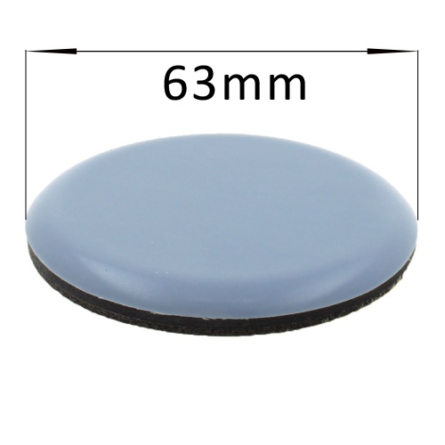 63mm Round PTFE Self Adhesive Glides